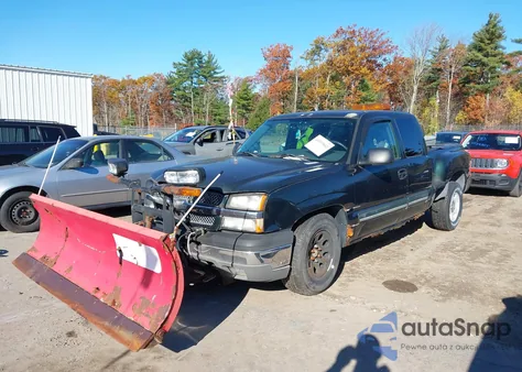 2005 Chevrolet Silverado 1500 Z71 из США, поврежденный, VIN 1GCEK19V45Z158588